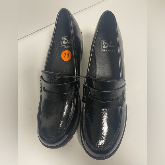Dirty Laundry Illena Patent Black Platform Loafer Women's 11 - Picture 11 of 11
